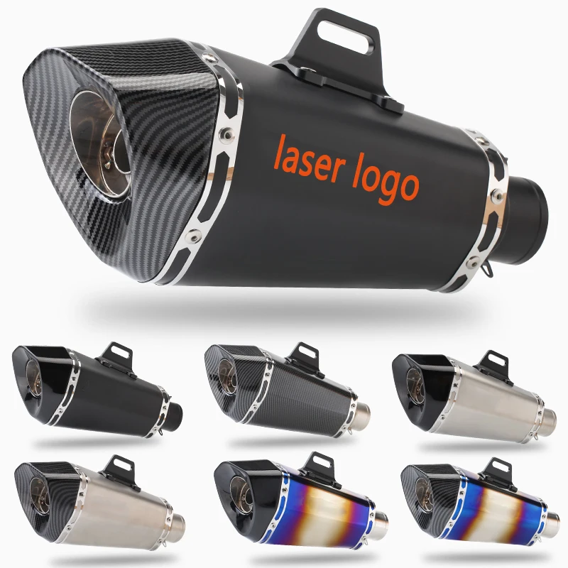 51 мм Универсальный мотоцикл глушитель модифицированный выхлопной скутер GY6 с