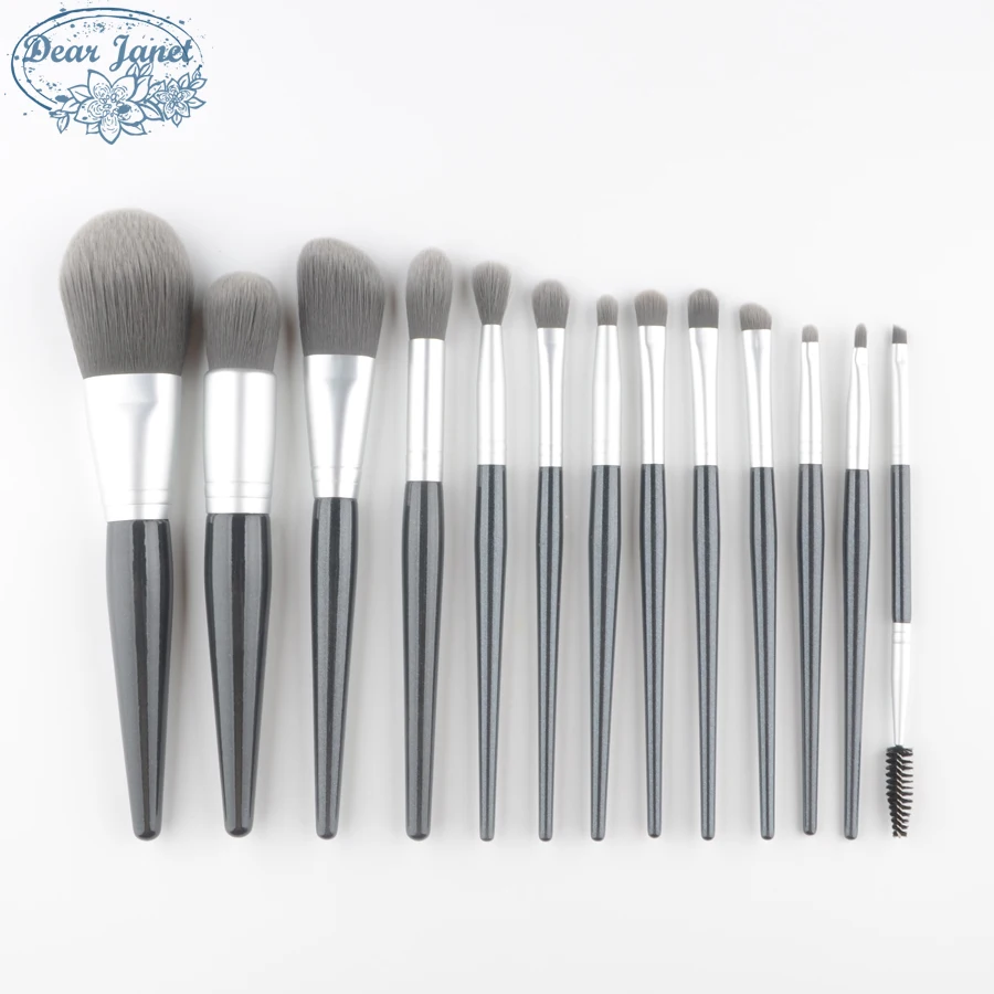 

13pcs/set Makeup brushes set Foundation Powder Blusher Eye shadow make up brush concealer blending highlighter eyebrow lip