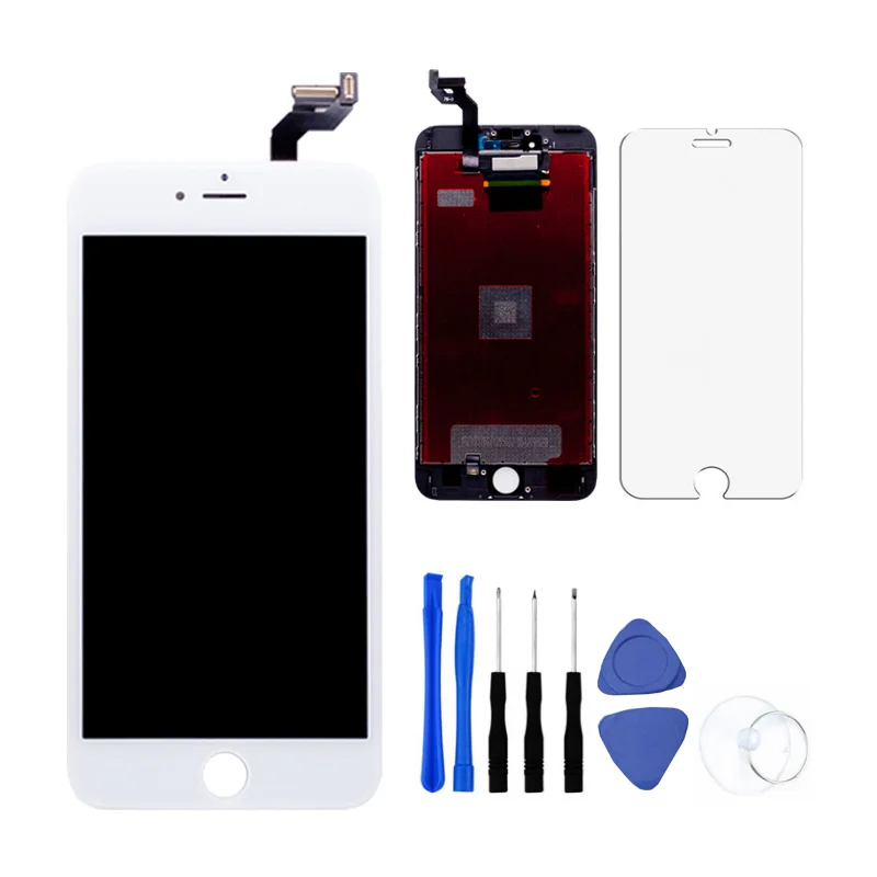 ЖК дисплей с дигитайзером в сборе для iPhone 7 сенсорным экраном 7P 8 8P без битых