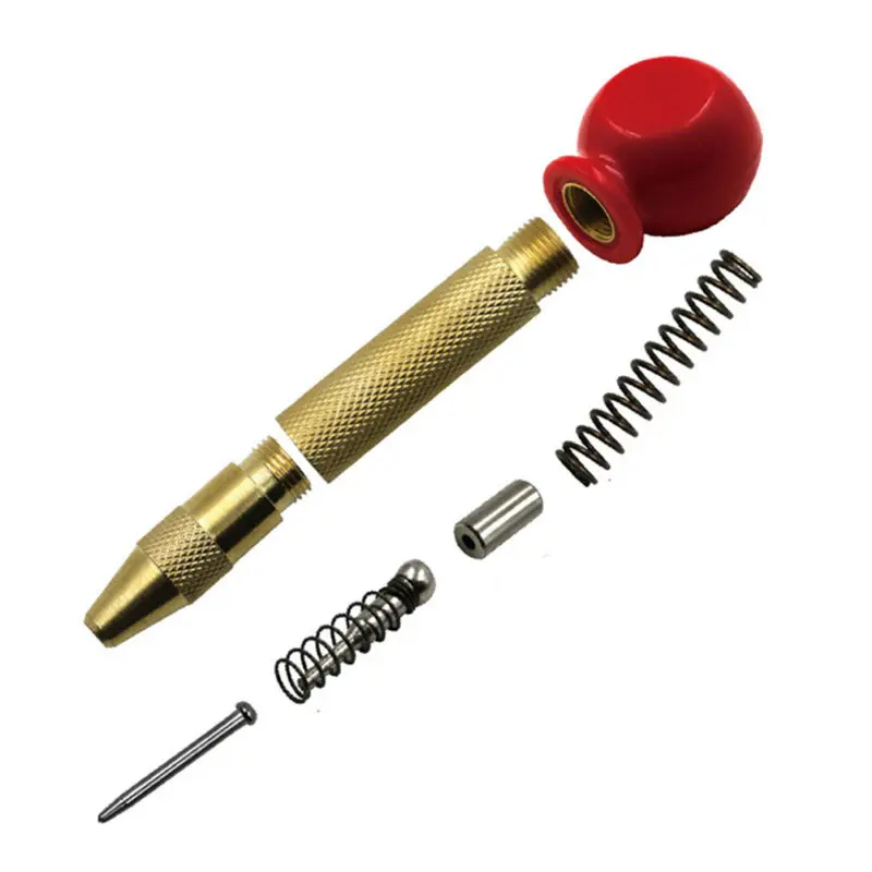 

New 2pcs Car Automatic Spring Center Punch Locator Positioner Woodwork Tool Kit