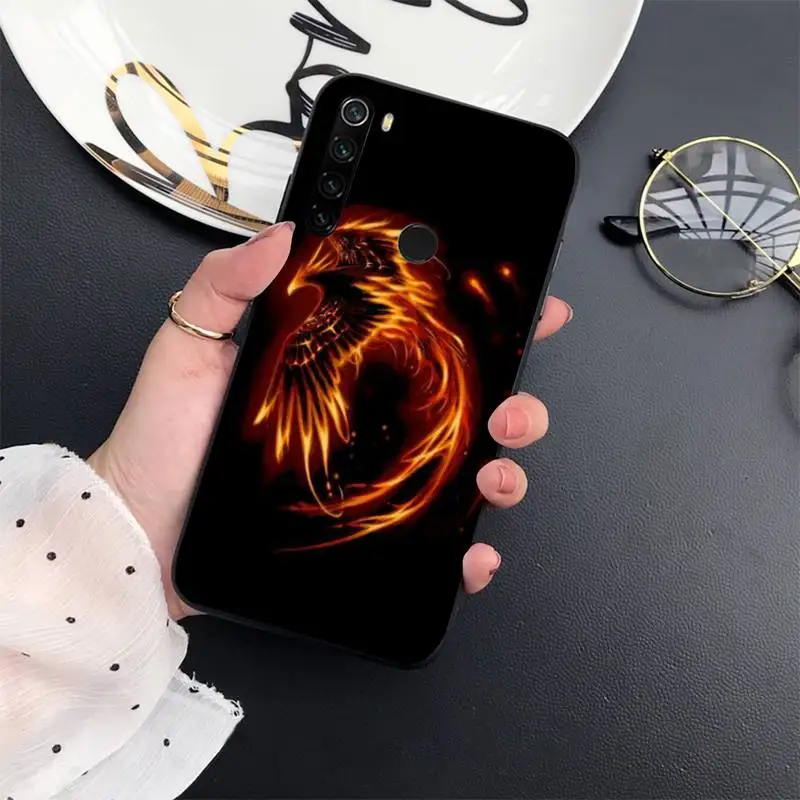 

Cool Animal Phoenix Flamingo Phone Case For Xiaomi Redmi 7 8 9t a3Pro 9se k20 mi8 max3 lite 9 note 9s 10 pro