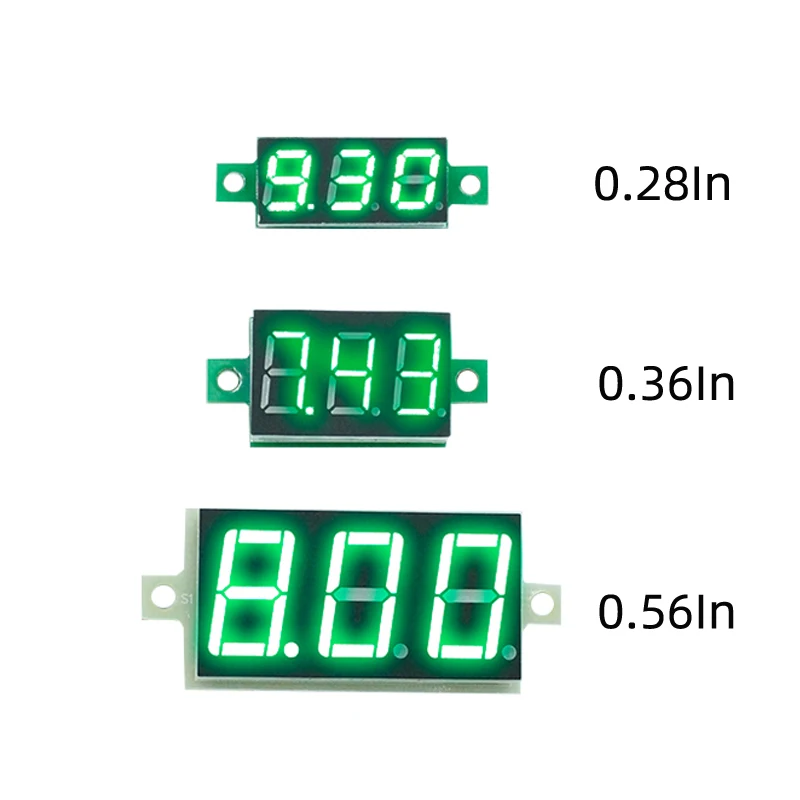DIY цифровой мини-дисплей вольтметр модуль DC4.5V-30V тестер напряжения панельный прибор для мотоцикла автомобиля.