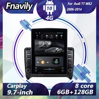 fnavily 9 7 android 10 car audio for audi tt mk2 video dvd player radio car stereos navigation gps dsp bt wifi 4g 2006 2014