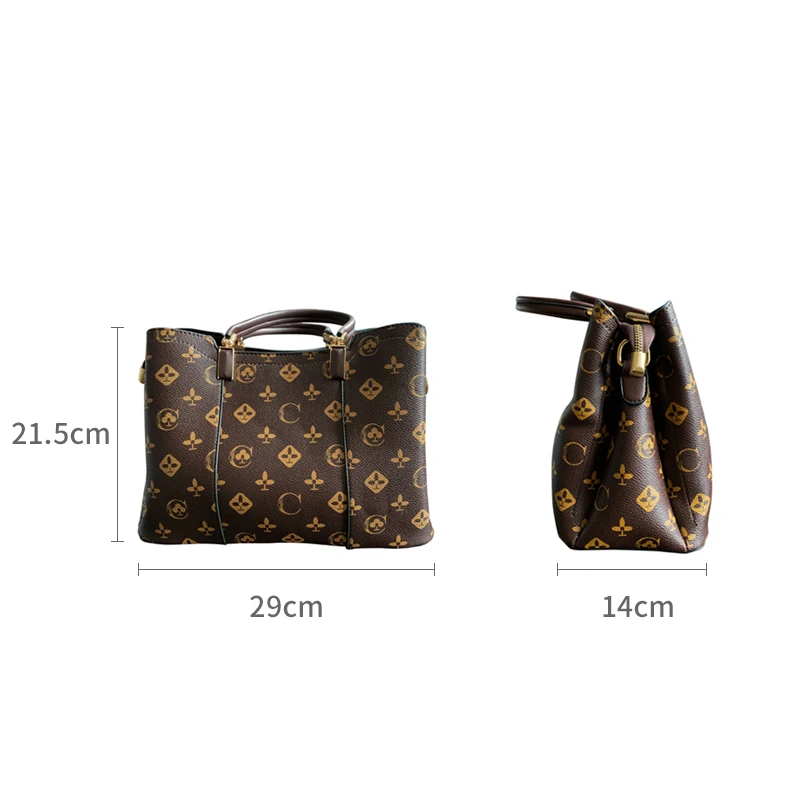 

Women's hand crossed bag women's 2020 luxury handbag women's Leather Tote Bag designer women's large capacity women