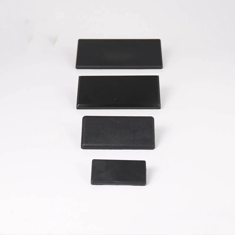 Черная нейлоновая алюминиевая профильная заглушка крышка пластина для ЧПУ 3D