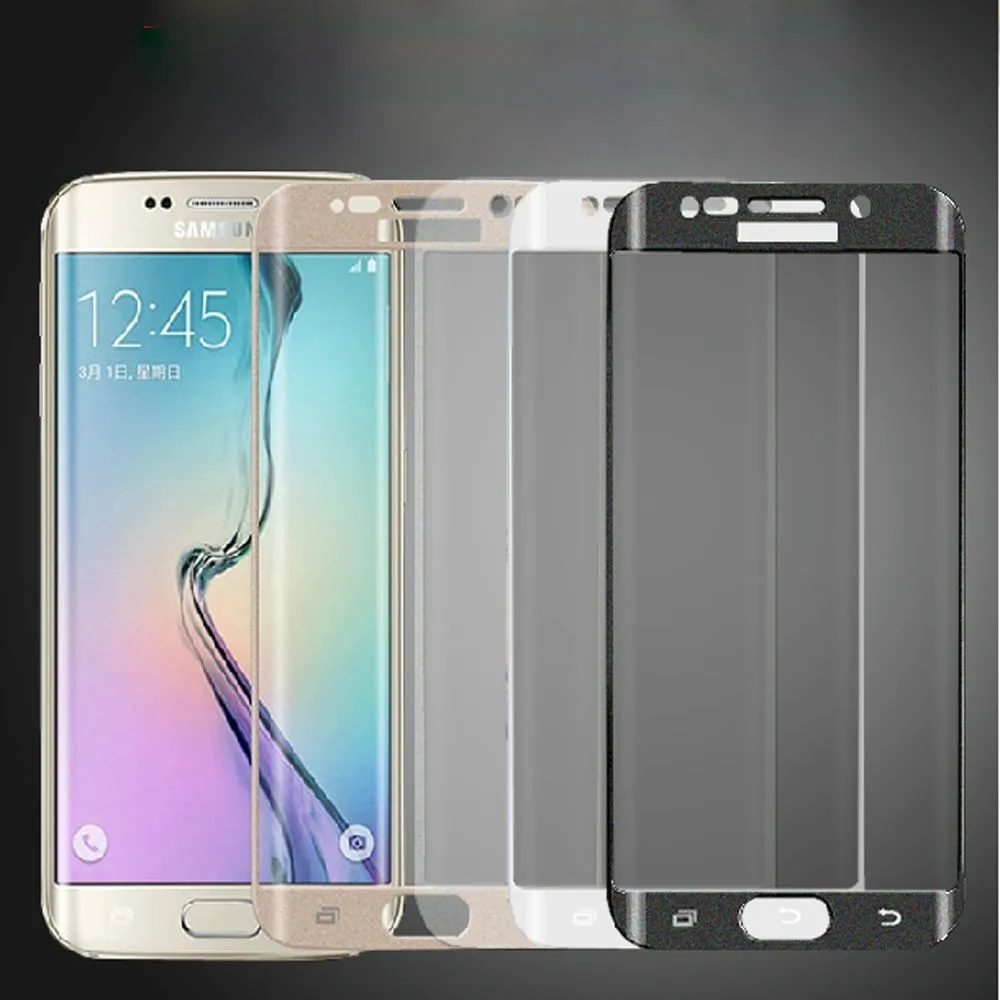 0 3 мм 2.5D Arc Edge Premium 3D полное покрытие экрана закаленное стекло Защита для Samsung Galaxy S6