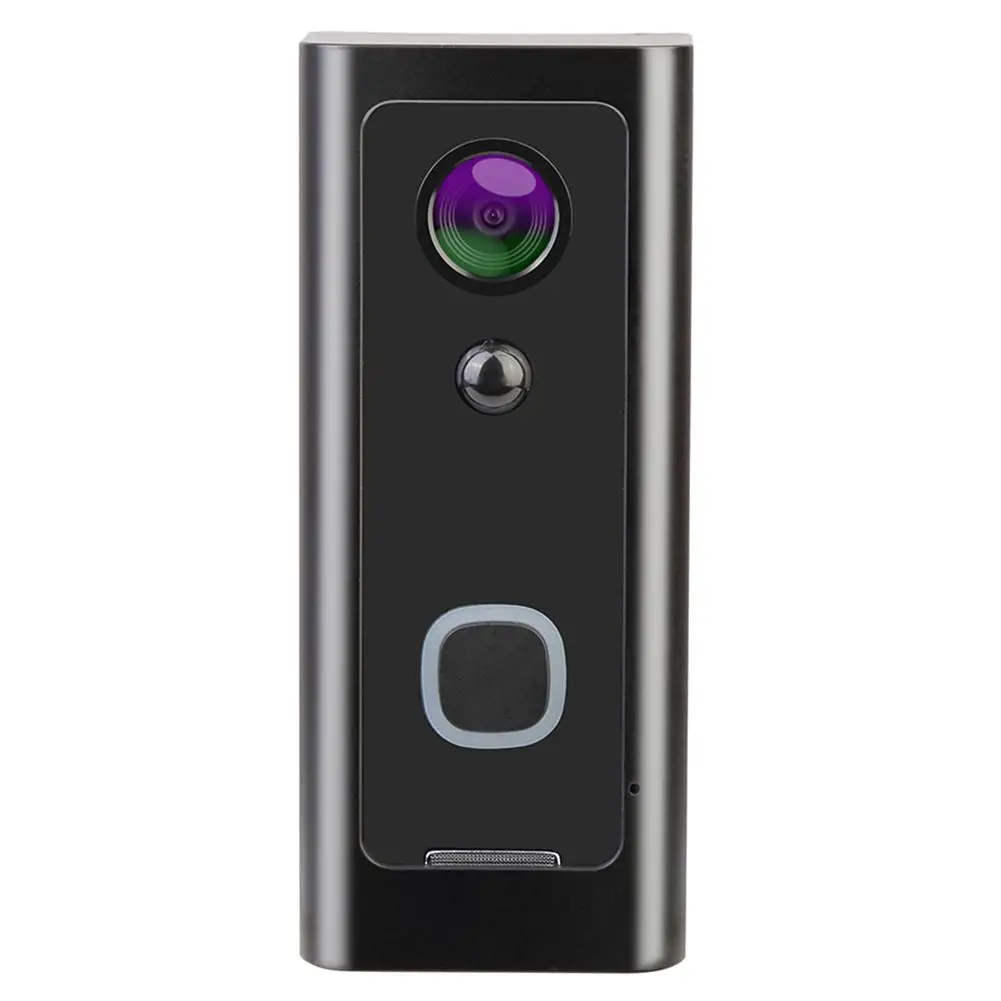 

V1 HD Smart WiFi Video Doorbell Visual Intercom Chime Wireless Night Vision Built-In Waterproof Mic 5 Meters Remote Pickup