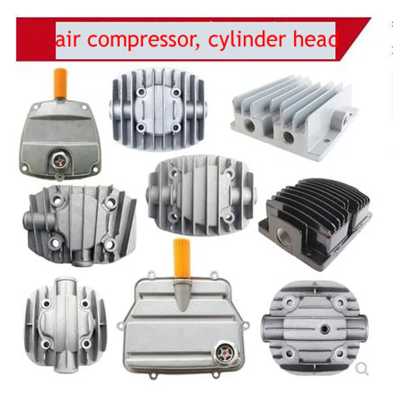

Silent Oil-free Pump Accessories With Oil-piston Air Compressor Cylinder Head Straight-on-line Wind Li Bama Cylinder Head Side C