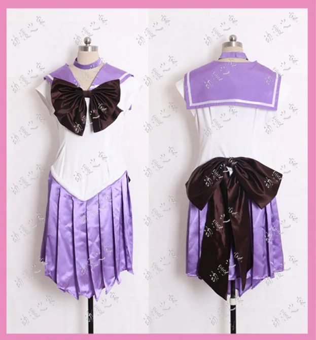 Костюм Сейлор Сатурн маскарадный костюм и перчатки на Хэллоуин для женщин с