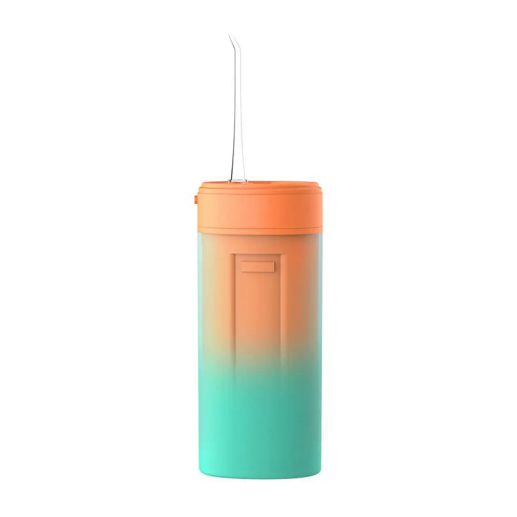 

New Gradient Color Electric Hand-held Flushing Device, Portable Oral Cleaning Device And Flushing Device Oral Care