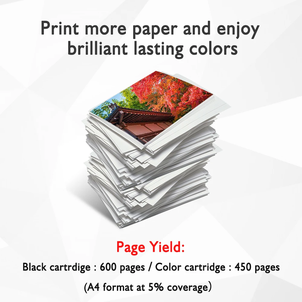 QSYRAINBOW 302XL 302 чернильный картридж Замена для HP XL принтера hp Officejet 4650|Чернильные