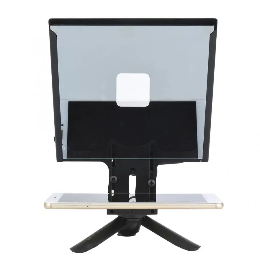 YS-ZX5 5 inch Portable Smartphone Teleprompter for DSLR Camera Wireless Control audio profesiona