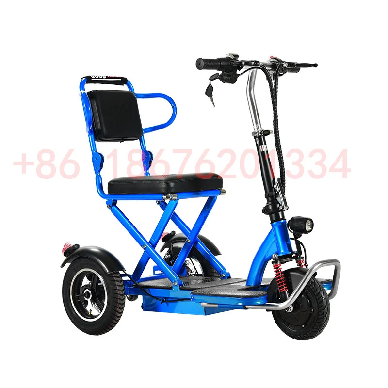Free Shipping Fashion Factory Price Folding Old Outdoor Mobility Scooter Electric Wheelchair Tricycle | Красота и здоровье