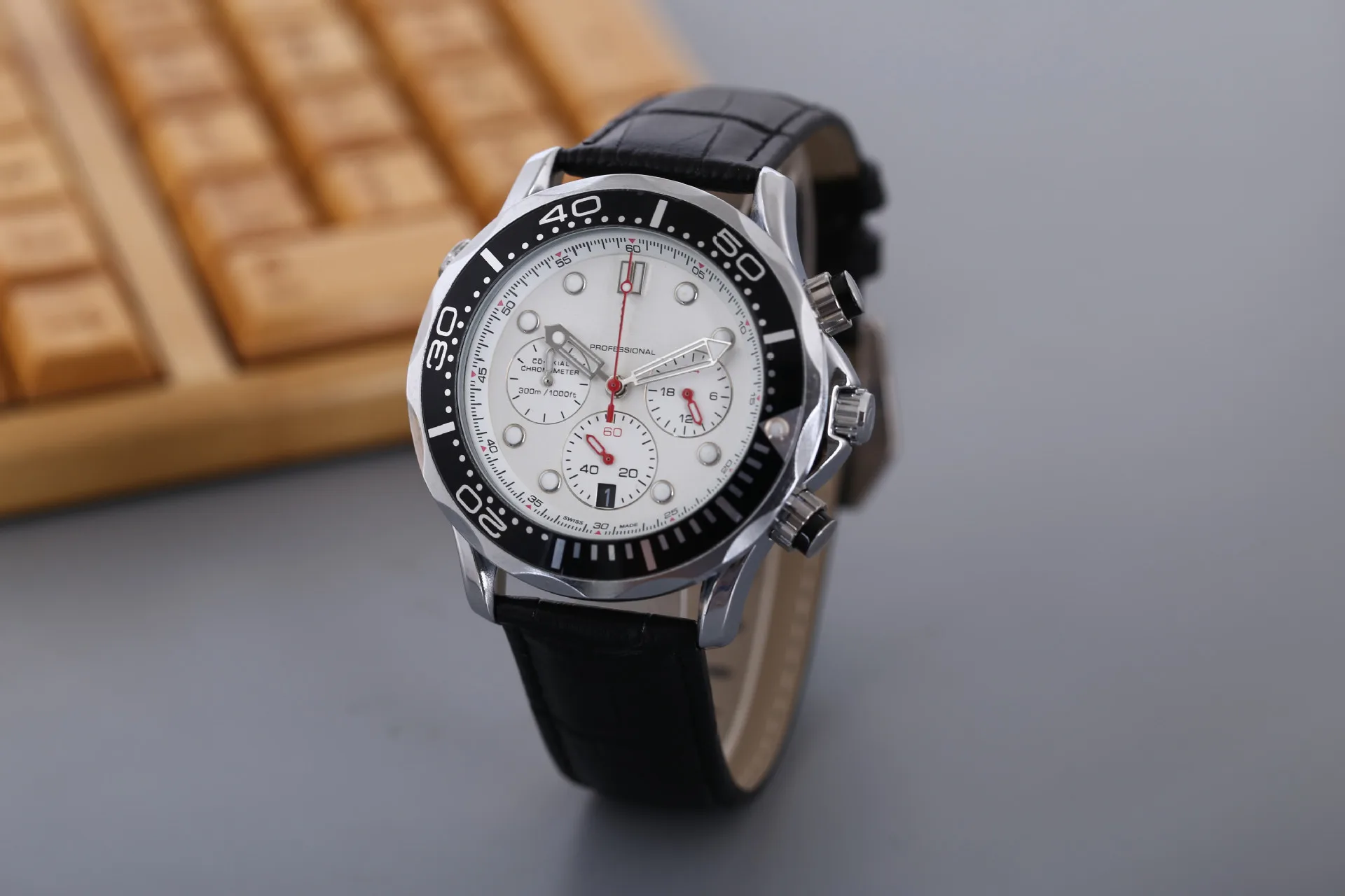 

2021 Lastest Mens Watches Top Brand Luxury Fashion Ocean Sports Wristwatch Chronograpgh Analog Quartz Watches Relogio Masculino