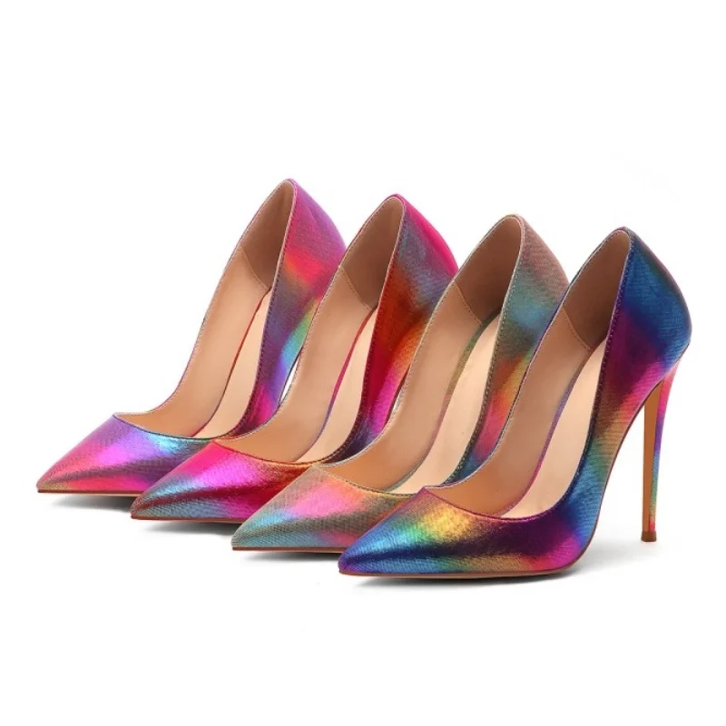 

KemeKiss Plus Size 34-45 Colorful Women Pumps Sexy Shoes Women For Party Daily Customized High Heels Party Club Ladies Footwear