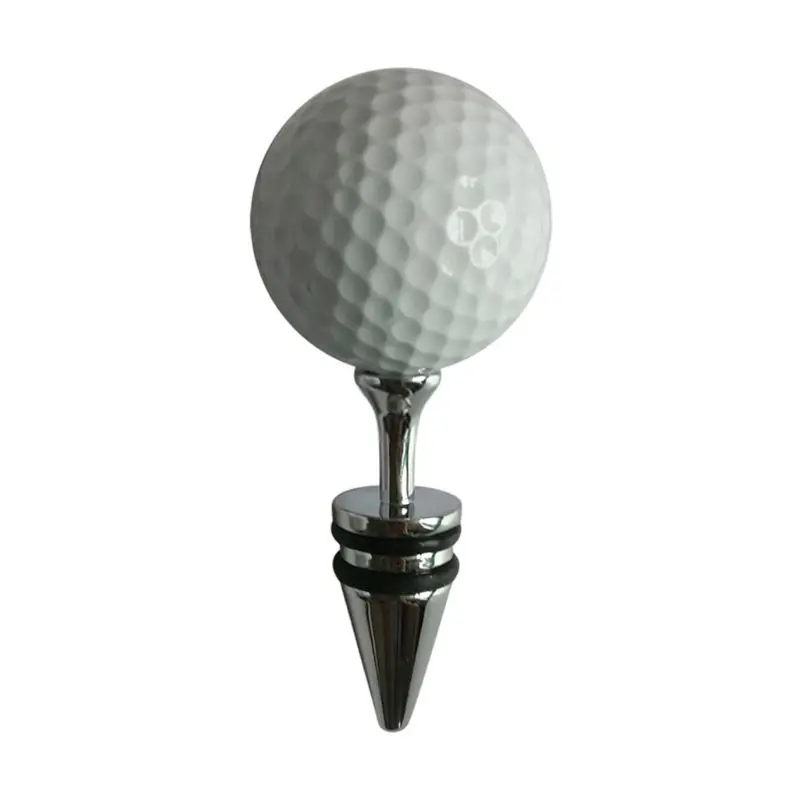 

Creative Golf Ball Decorative Wine Bottle Stoppers Top Decoration Ideal Gift PXPF