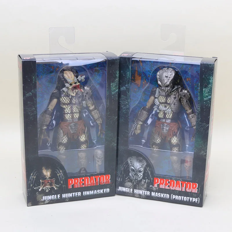 

20cm NECA Predator figure PREDATOR Scale Ultimate P1 Jungle Hunter Jungle Demon Concrete Clan Leader PVC Action Figure Model Toy