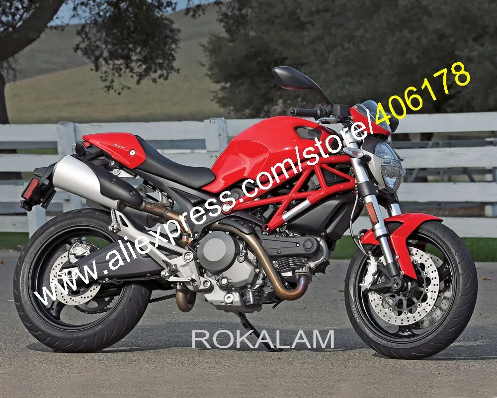 

Для поездок на мотоцикле Ducati 696 795 796 M1100 2009 2010 2011 2012 2013 1100 1100S красные, черные мотоциклетные Обтекатели (литья под давлением)