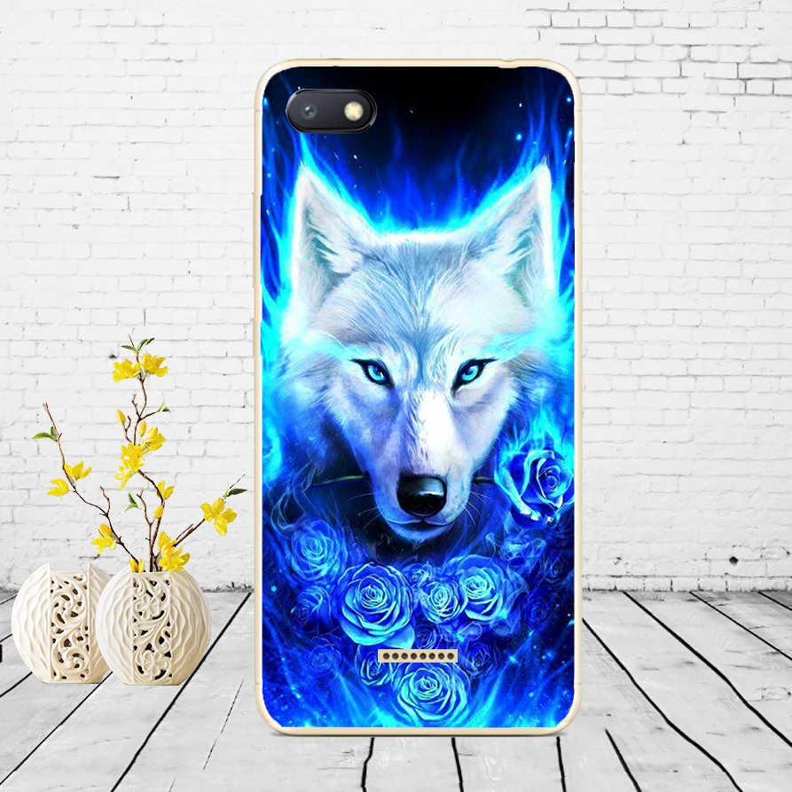 B51 Силиконовый чехол для xiaomi redmi 6a защитный чехол Мягкий ТПУ чехол для телефона Чехлы для xiaomi redmi 6A чехол бампер 6a Coque - Цвет: B51