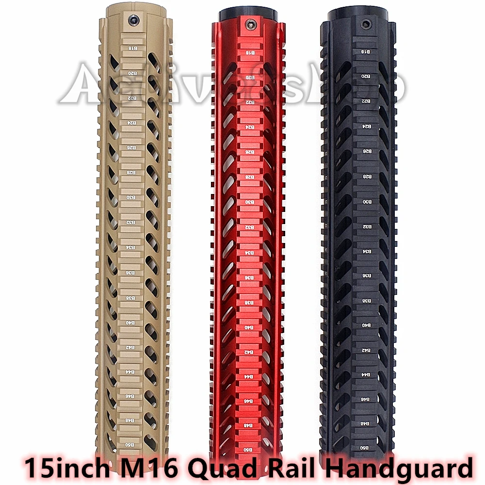 Для активного отдыха 8 тактическая 15 дюймовый Quad Rail Handguard свободном Пикатинни