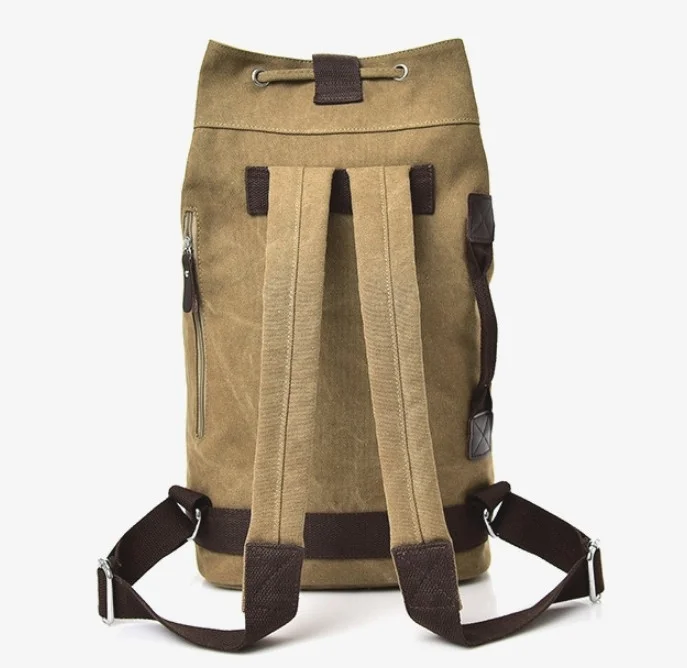 Мужской военный тактический холщовый рюкзак большой армейский с несколькими