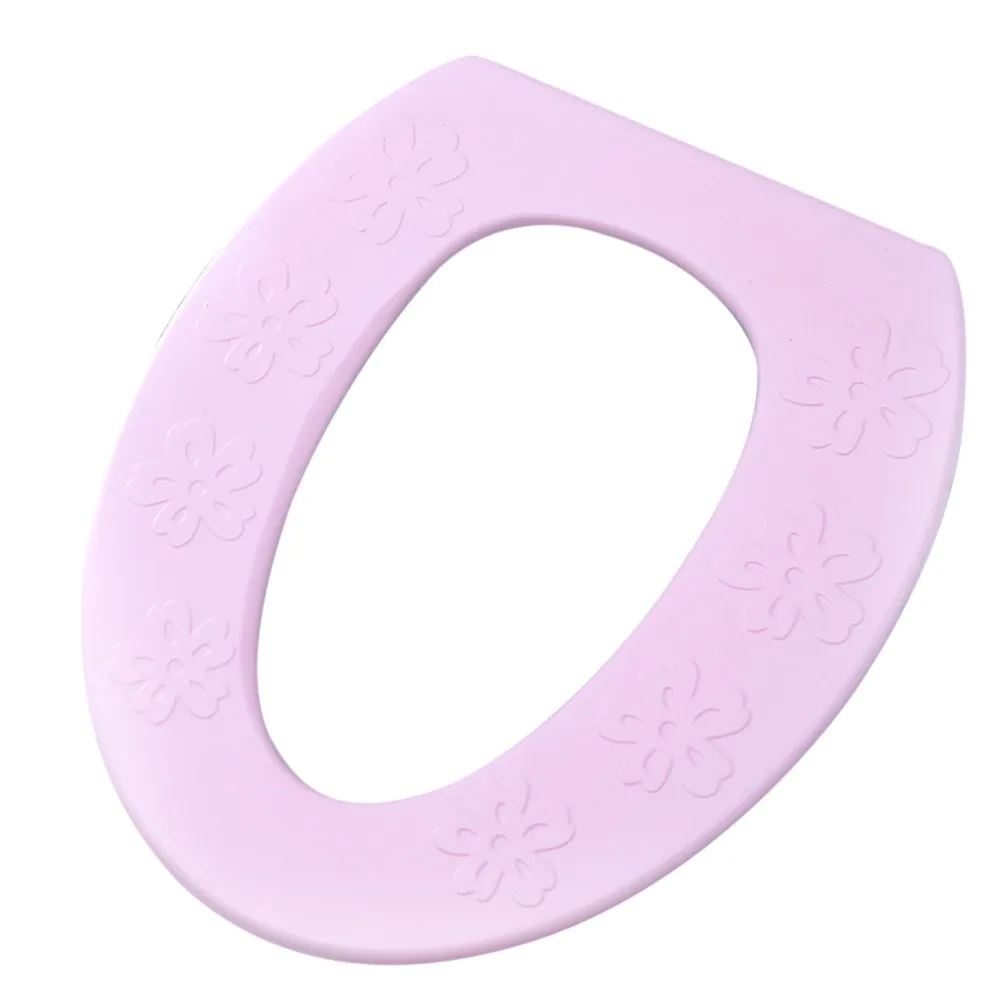 Новое теплое сиденье на унитаз крышку для Ванная комната Продукты подушечки