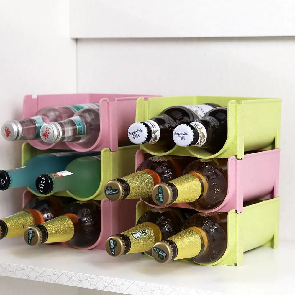 Органайзер-холодильник стойка для хранения напитков стеллаж-поднос