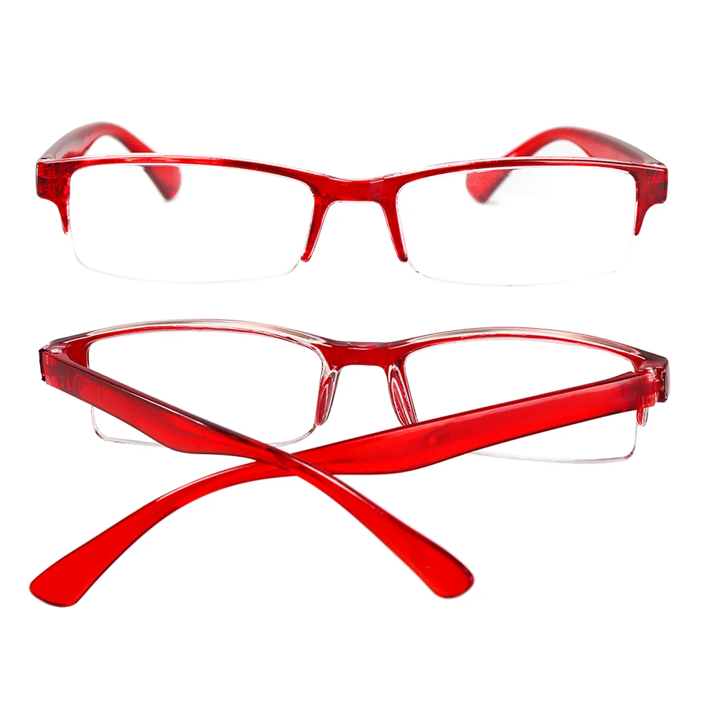 Hot Men's Business Reading Glasses Titanium Alloy Frame Ultra Light Resin Eye Wear Hyperopia Presbyopia Prescription Glasse - Цвет оправы: wine red