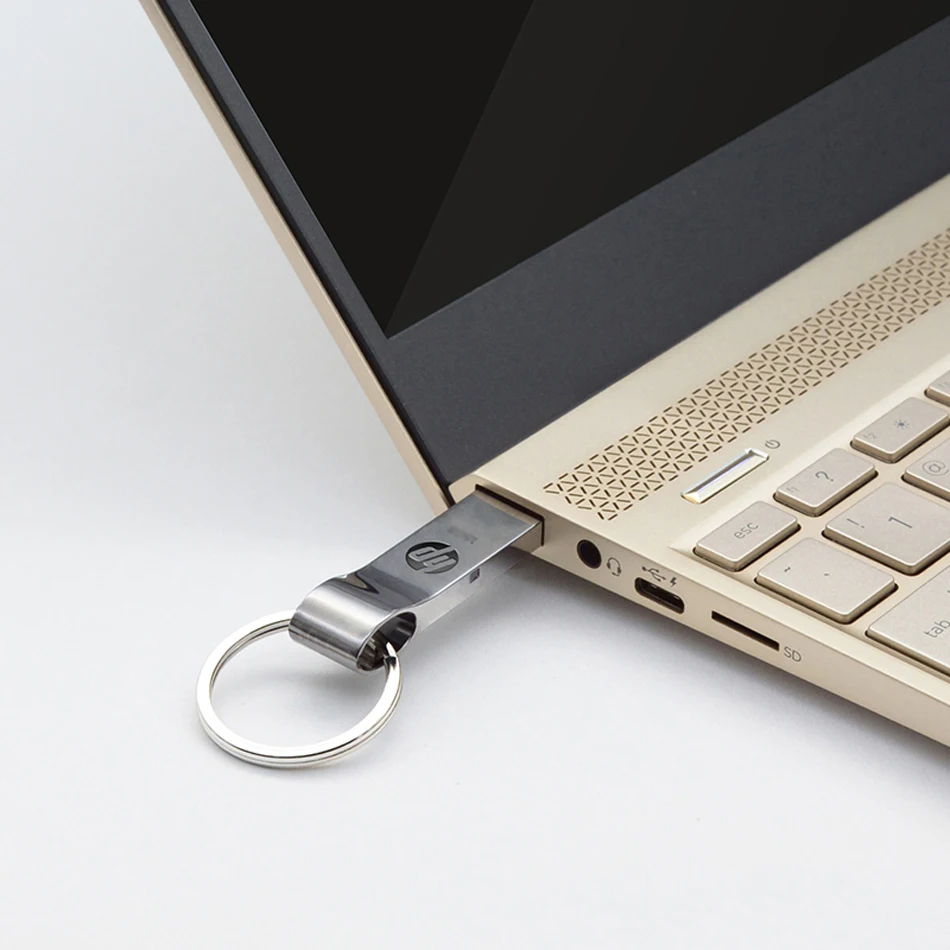 Оригинальный USB флеш накопитель HP V285W 32 ГБ/64 ГБ водонепроницаемый металлический