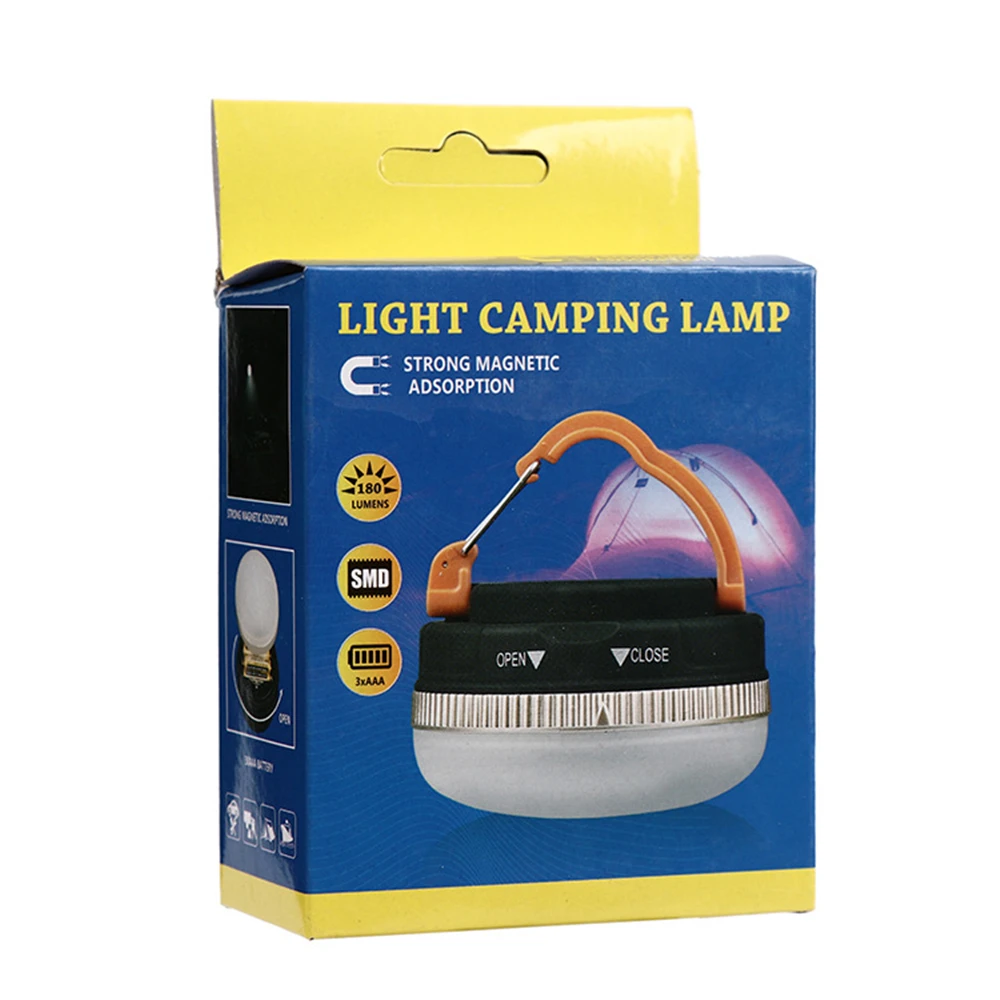 

Bright Waterproof Portable Camping Lantern Mini Night Light 3w 5 Modes LED Camping Light Outdoor Emergency Lamp Warm White Tool