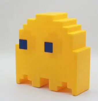 Yellow Small Size FUMAT мультфильм USB Pac-man игровой тематический цветной ночной Светильник СВЕТОДИОДНЫЙ призрак светильник s спальня детская комната праздник украшение дома ночной Светильник s - Испускаемый цвет: Yellow Small Size
