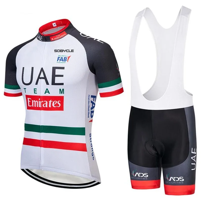 2020 велосипедная Джерси ОАЭ быстросохнущая одежда нагрудник на клеевой основе