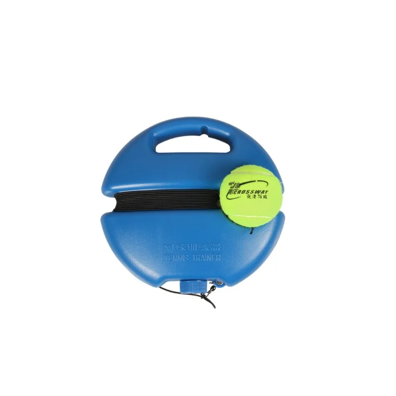 

Heavy Duty Tennis Training Aids Base With Elastic Rope Ball Practice Self-Duty Rebound Tennis Trainer Partner Sparring Device