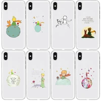 le petit prince anime transparent phone case for xiaomi redmi 11lite ultra 10x 9 8a 7 6 a pro t 5g k40 anime protect cover silic