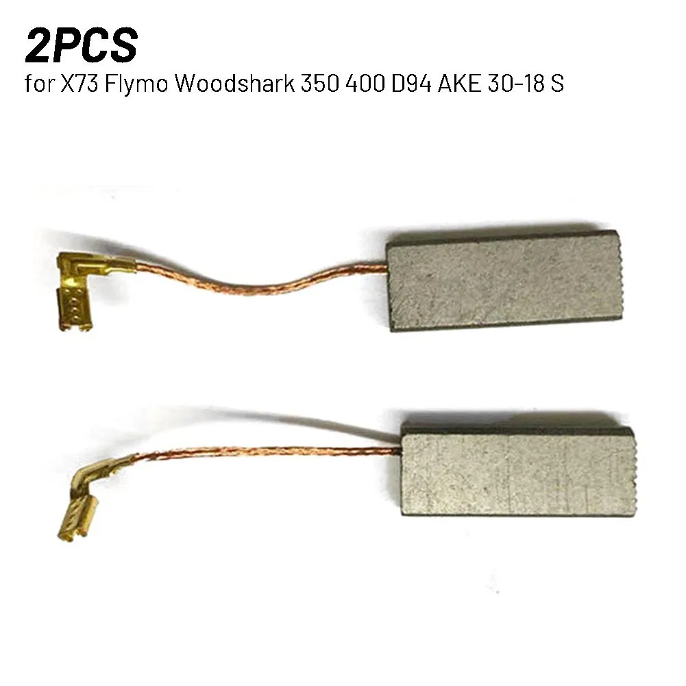 

350 400 2pcs X73 Carbon Brushes 6.2*11.2*29mm Accessories Chain Saw D94