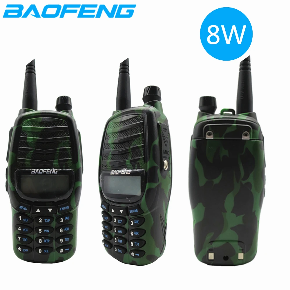 8 Вт BF UV900 обновленная Baofeng UV-82 UV82 рация 10 км УКВ ВЧ трансивер мощная двухсторонняя
