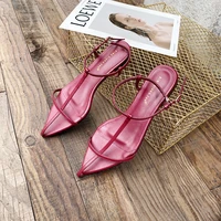 2020 summer new minimalist design fashion all match flat sandals european and american model style womens shoes