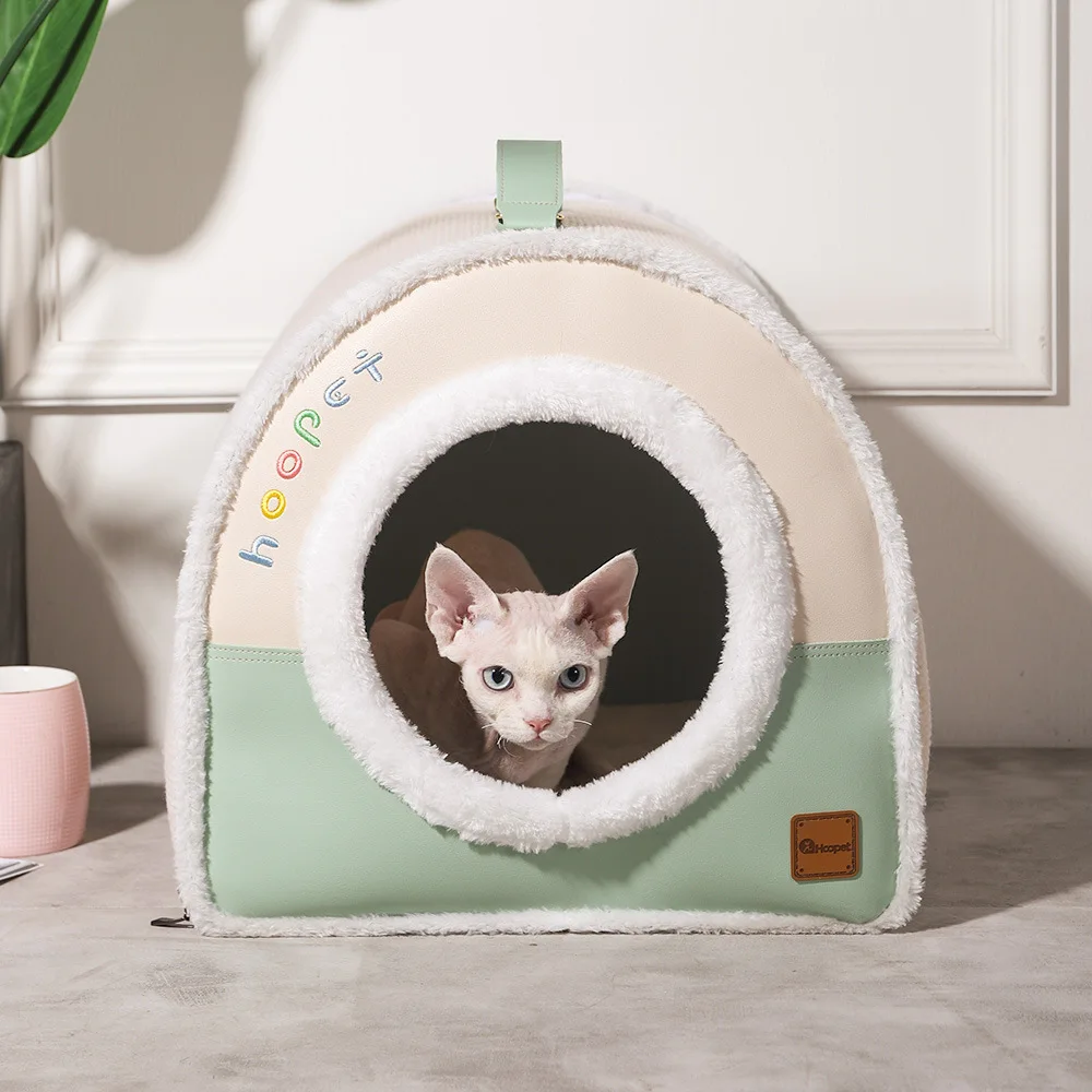 

Cat Litter Winter Warm Closed Cat Mat Four Seasons Universal Cat House Cat House Cat Tent Winter Kennel Teddy