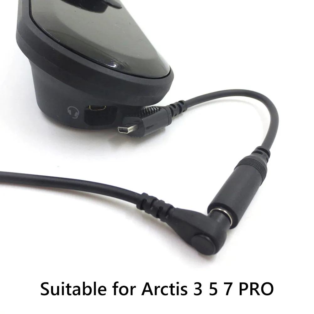 12 см адаптер Кабельный Соединительный кабель гарнитура для SteelSeries Arctis 3 5 7 PRO