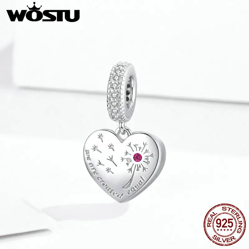 Подвеска для браслета из серебра 925 пробы с зеленым Цирконом | Украшения и