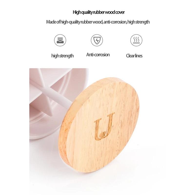 

Jordan&Judy Toothpick Box Cotton Swabs Holder Living Room Table Accessories Bud Container Tooth Pick Automatic Dispenser