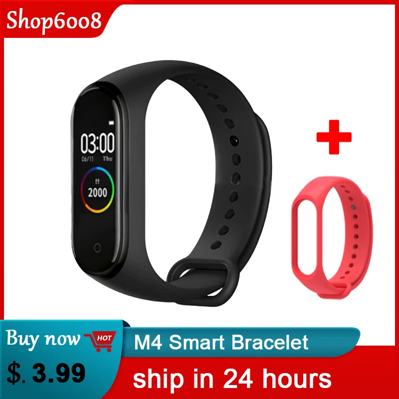 

M4 Smart Digital Watches Bracelet For Women Men Fitness Heart Rate Monitoring Running Waterproof Kids Sports Calorie For Xiaomi