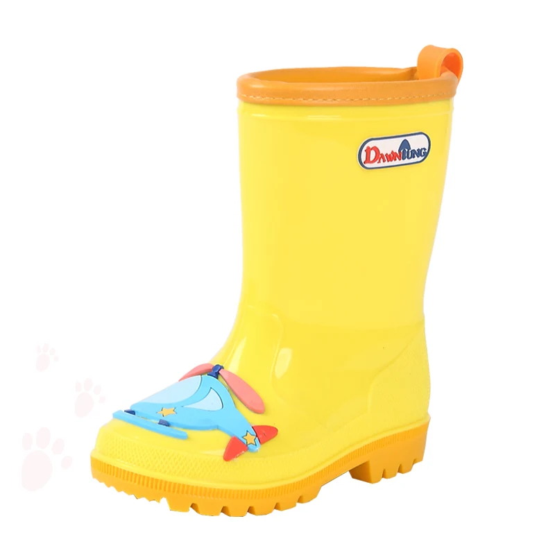 

cartoon Children's rain boots boys and girls baby students rain boots figure kids water shoes