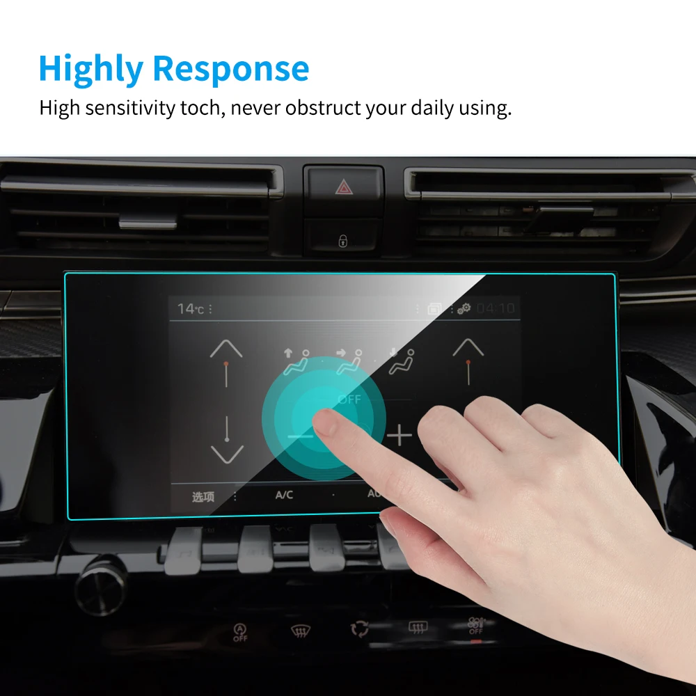 Автомобильная защита экрана GPS навигатора для Peugeot 508 2011 2019 Автомобильный