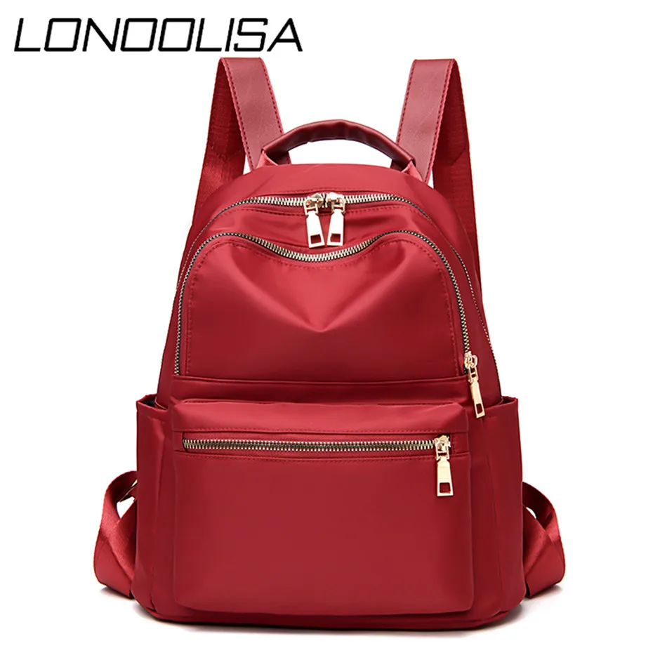 Женский рюкзак из ткани Оксфорд с несколькими карманами вместительный