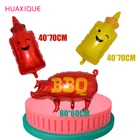 Воздушные шары из фольги в виде Свинки для барбекю