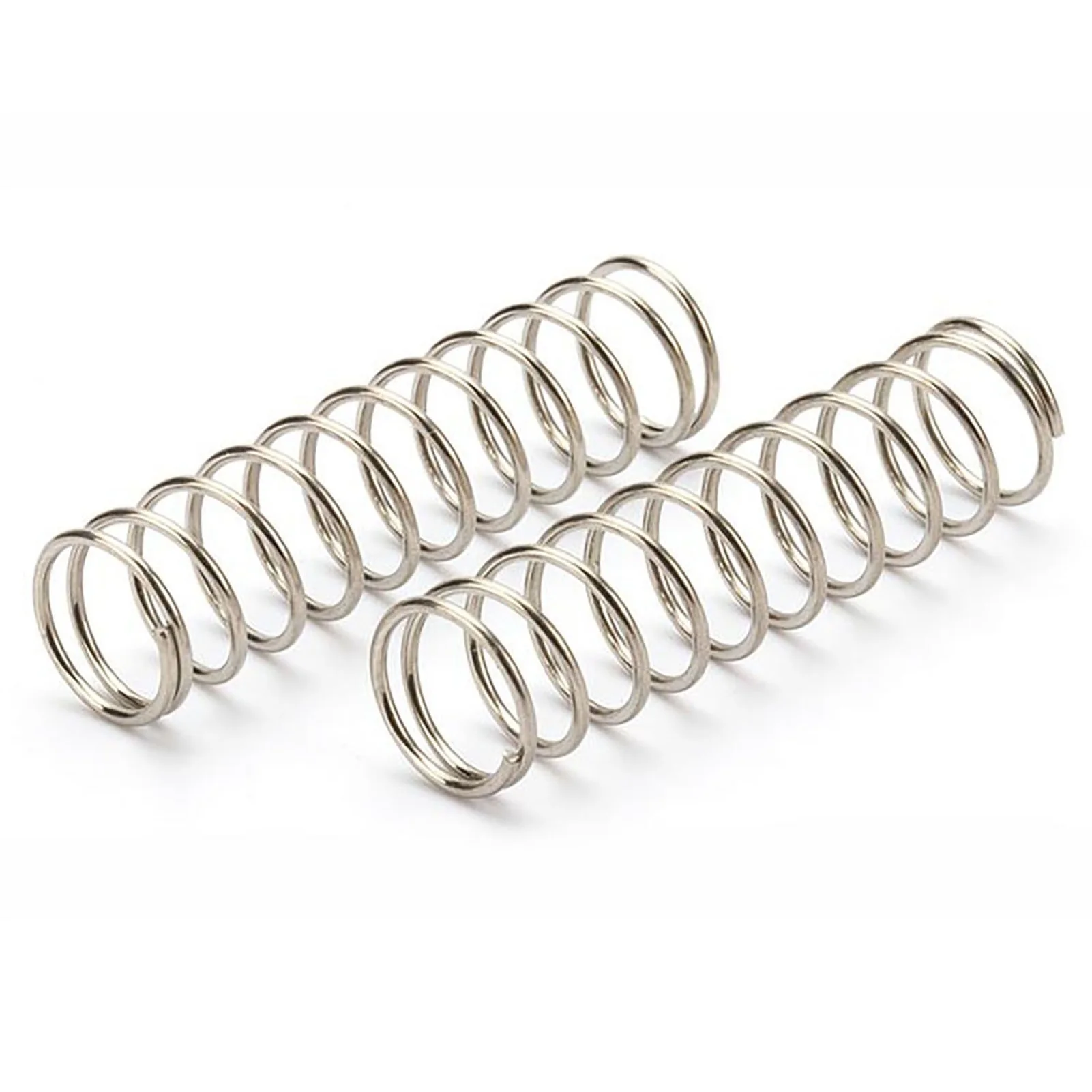 

1x10mm, 304 Stainless Steel Compression Spring, Wire Diameter 1mm, Outer Diameter 10mm, Free Length 10-50mm, 10PCS