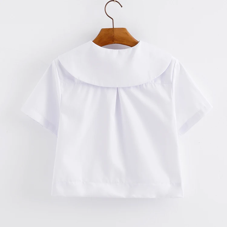 Милая японская школьная форма с вышивкой sakura Jk средней школы длинный короткий