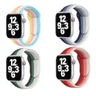 Ремешок силиконовый для Apple watch band 44 мм 40 мм, браслет для iwatch band 38 мм 42 мм, аксессуары для часов, браслет для Apple watch 6 se 5 4 3