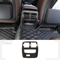 for bmw 3 series g20 g28 325 2020 2022 abs carbon fiber rear air outlet vent cover trim interior deocorative casing accessories